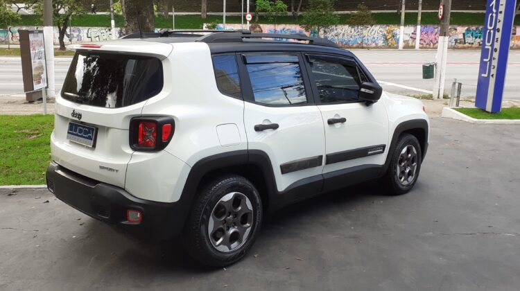 Renegade Sport 1.8 Aut. 2016 Branca Flex Completa