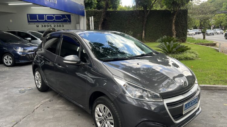 Peugeot 208 1.2 Active 2019/2019 Cinza Flex Completo