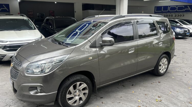 Spin LTZ 1.8 Automática 2013/2014 Cinza Flex – Top de Linha 7 lugares