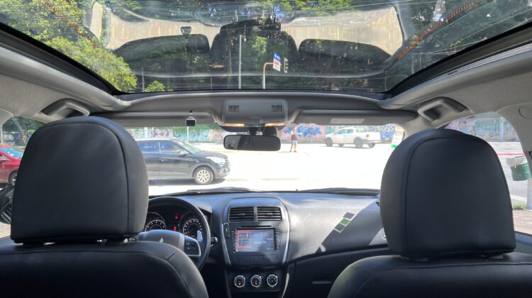 ASX 2.0 AWD Automático CVT 2014/2015 Cinza com teto panorâmico