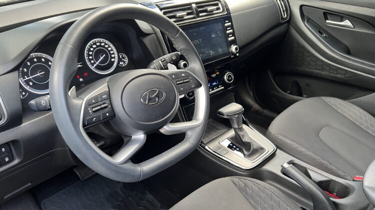 Creta Limited 1.0 Turbo Automática 2023/2024 Preta Flex Completa
