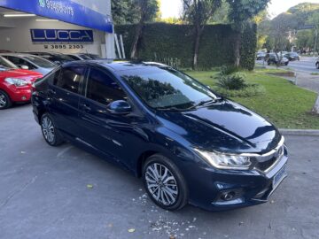 City EXL 1.5 Automático CVT 2018 Azul Flex – Top de Linha