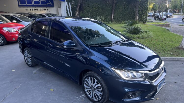 City EXL 1.5 Automático CVT 2018 Azul Flex – Top de Linha