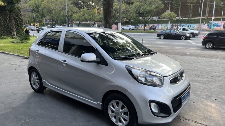 Picanto 1.0 EX 2014 Prata Flex Completo