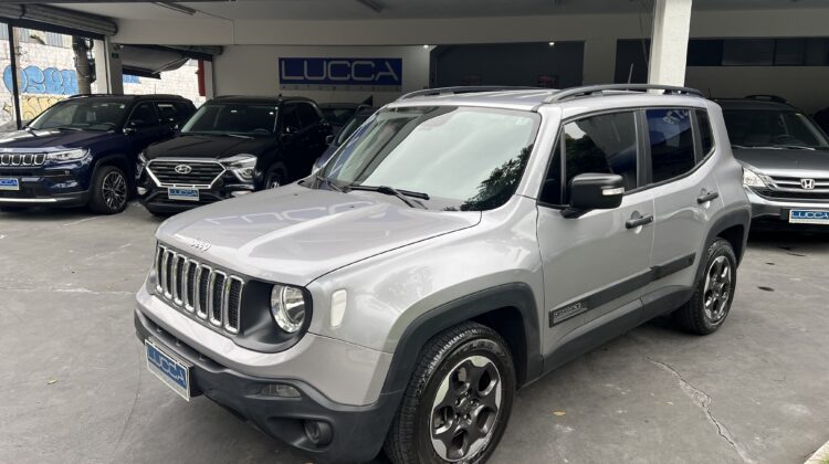 Renegade 1.8 Automática 2019 Prata Flex Completa