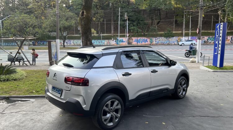 C4 Cactus Feel 1.6 Automático 2020 Prata Flex Completo