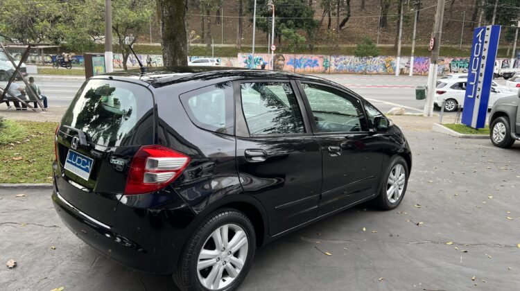Fit EX 1.5 Automático 2010 Preto Flex Completo