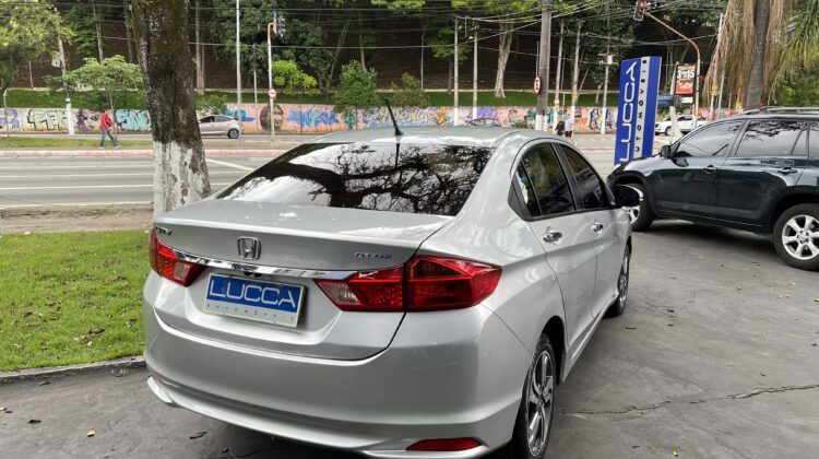 City EX 1.5 Automático 2015 Prata Flex Completo