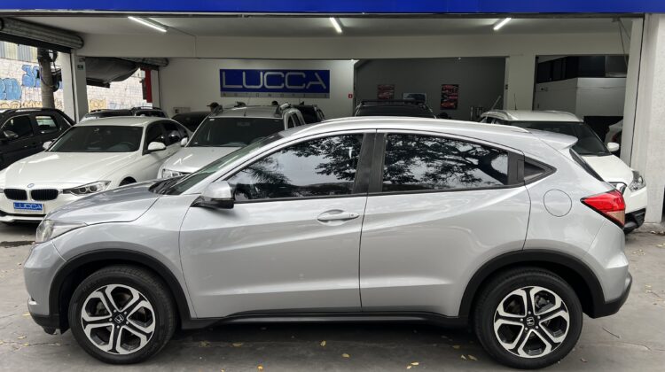 HR-V EXL 1.8 AUTOMÁTICA CVT 2016/2016 PRATA FLEX – TOP DE LINHA