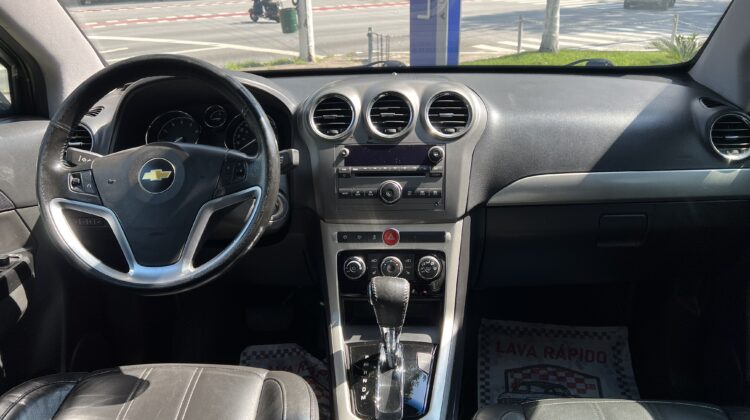 Captiva 3.0 V6 AWD Sport Automática 2012 Preta com teto solar – Blindada III-A