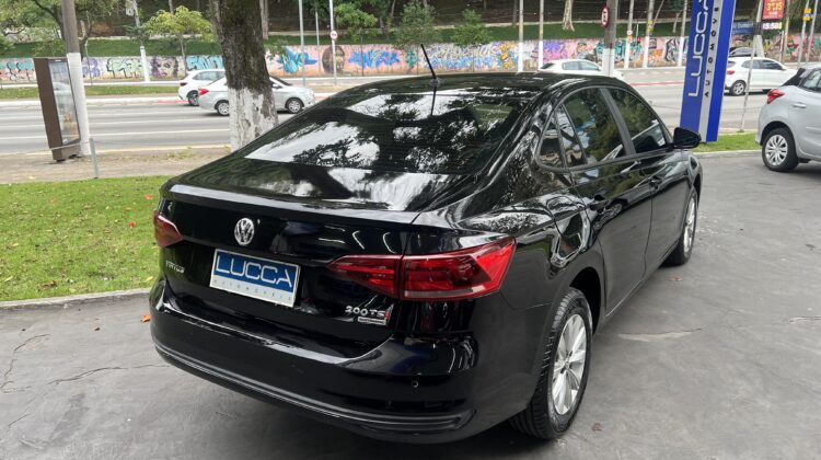 Virtus Comfortline 1.0 TSI Automático 2020 Preto Flex Completo