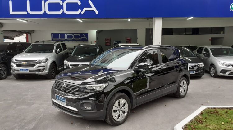 T-Cross 1.0 TSI 200 Aut. 2024 Preto Flex Completo