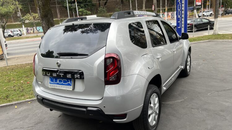 Duster 1.6 Dynamique 2016 Prata Flex Completa