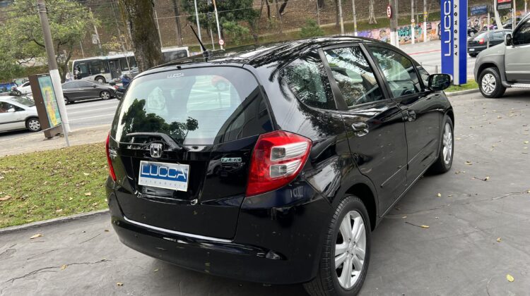 Fit EX 1.5 Automático 2010 Preto Flex Completo