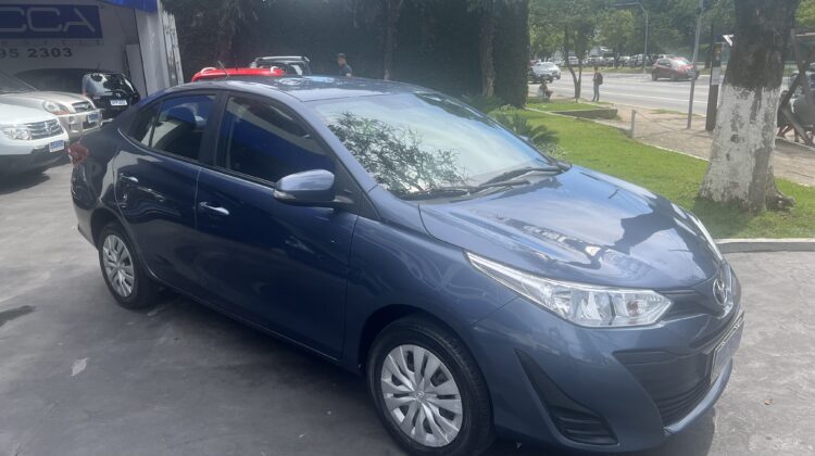 Yaris Sedan XL 1.5 Automático 2020 Azul Flex Completo