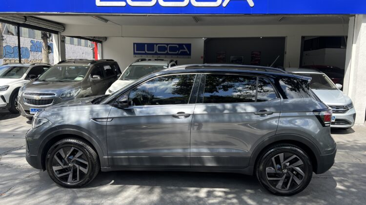 T-Cross Highline 1.4 250 TSI Automático 2024/2025 Cinza Flex Completo