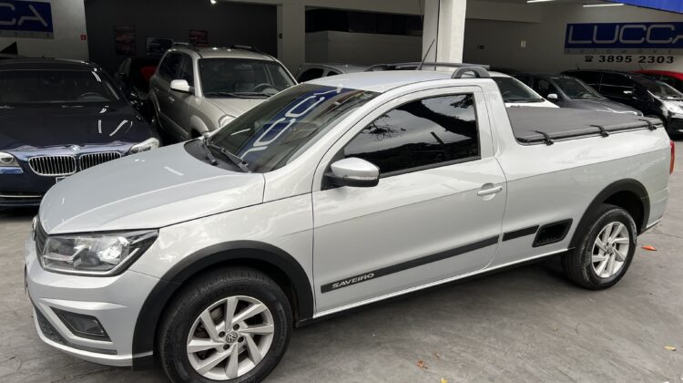 Saveiro Trendline 1.6 16V CS 2022/2023 Prata Flex Completa