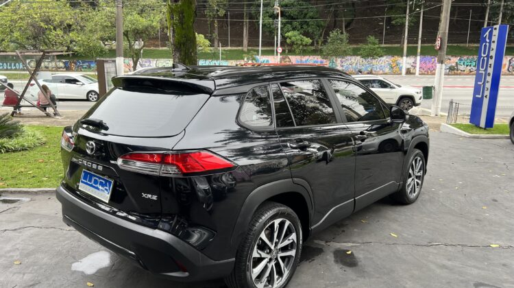 Corolla Cross XRE 2.0 Automático CVT 2022 Preto Flex Completo