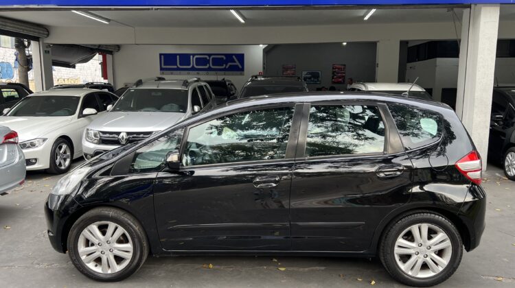 Fit EX 1.5 Automático 2010 Preto Flex Completo