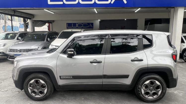 Renegade 1.8 Automática 2019/2020 Prata Flex Completa