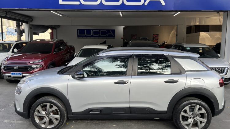 C4 Cactus Feel 1.6 Automático 2020 Prata Flex Completo