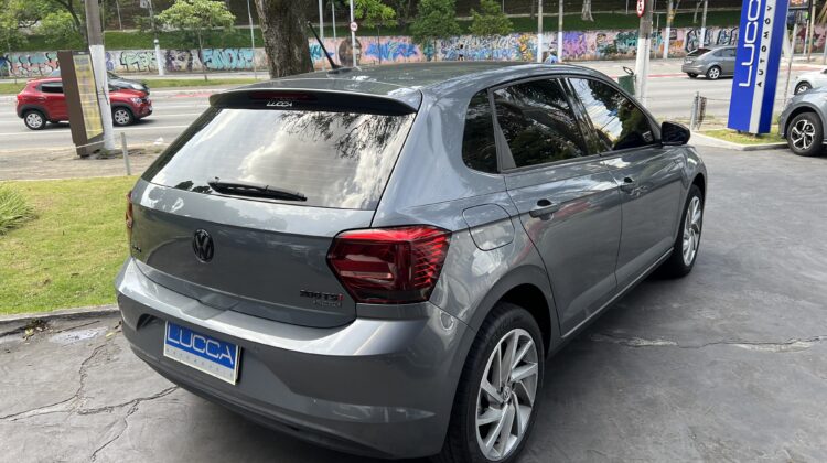Polo Highline 1.0 Turbo Automático 2019/2019 Cinza Flex Completo