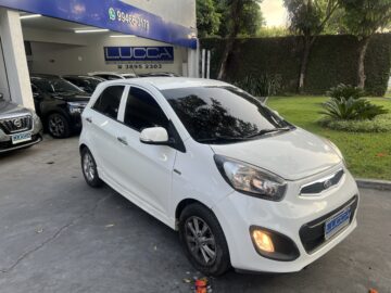 Picanto EX 1.0 Automático 2014 Branco Flex Completo