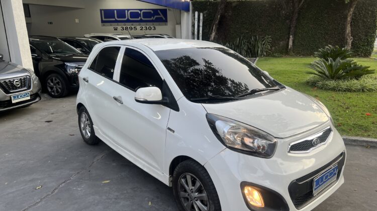 Picanto EX 1.0 Automático 2014 Branco Flex Completo