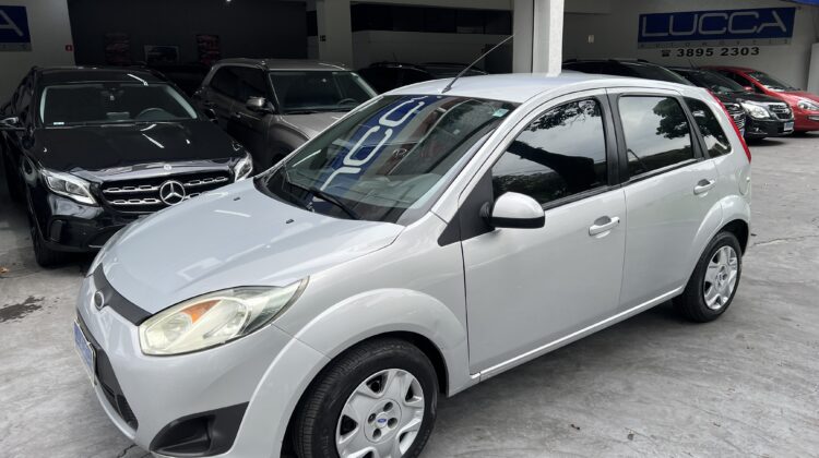 Fiesta 1.6 Hatch 2013/2014 Prata Flex Completo