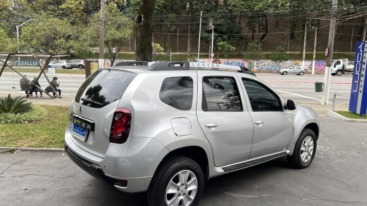 Duster 1.6 Dynamique 2016 Prata Flex Completa