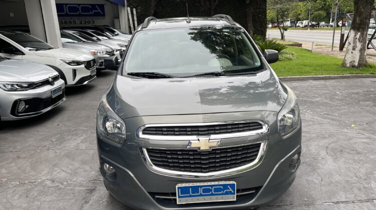 Spin LTZ 1.8 Automática 2012/2013 Cinza Flex – Top de Linha – 7 lugares