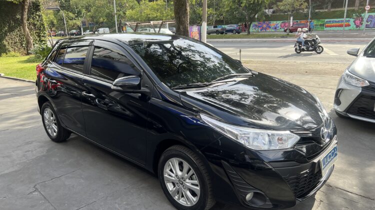 Yaris XL Plus Tech Hatch 1.3 Automático 2019/2019 Preto Flex Completo
