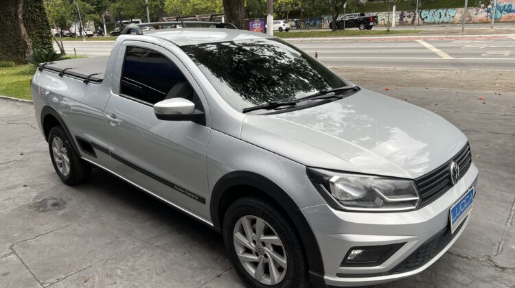 Saveiro Trendline 1.6 16V CS 2022/2023 Prata Flex Completa