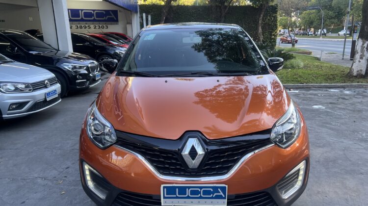 Captur Life 1.6 Automática CVT 2018/2019 Laranja Flex Completo
