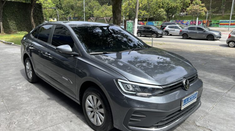 Virtus 1.0 170 TSI Automático 2024/2024 Cinza Flex Completo