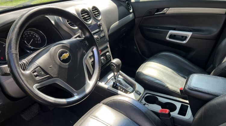 Captiva 3.0 V6 AWD Sport Automática 2012 Preta com teto solar – Blindada III-A