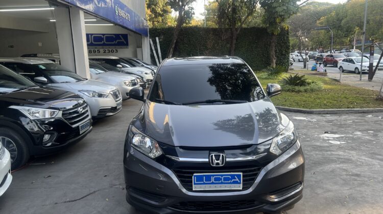 HR-V LX 1.8 Automático CVT 2017 Cinza Flex Completo