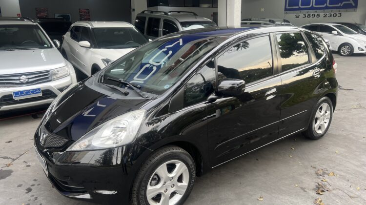 Fit LXL 1.4 Automático 2012 Preto Flex Completo
