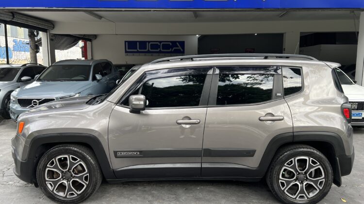 Renegade Longitude 1.8 Automática 2017/2018 Cinza Flex Completa