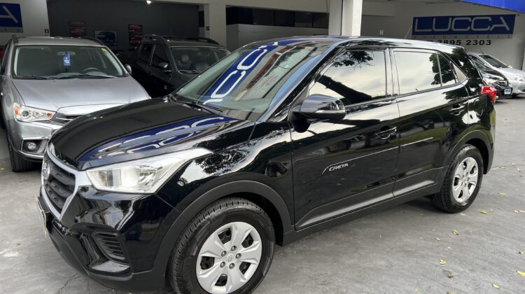 Creta Attitude 1.6 Automática 2018/2019 Preta Flex Completa
