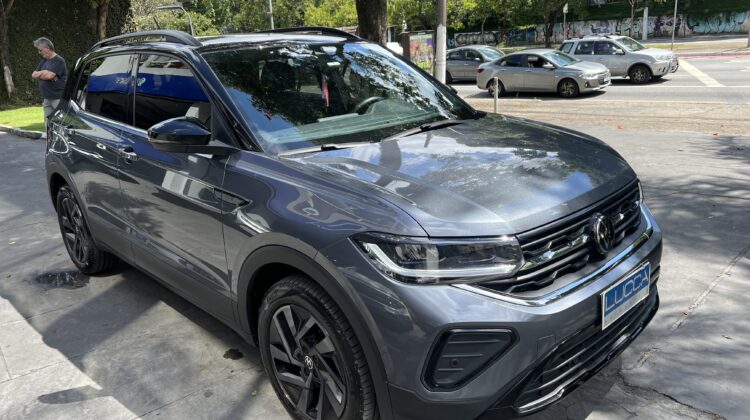 T-Cross Highline 1.4 250 TSI Automático 2024/2025 Cinza Flex Completo