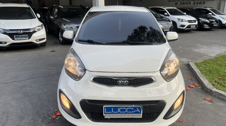 Picanto EX 1.0 Automático 2014 Branco Flex Completo