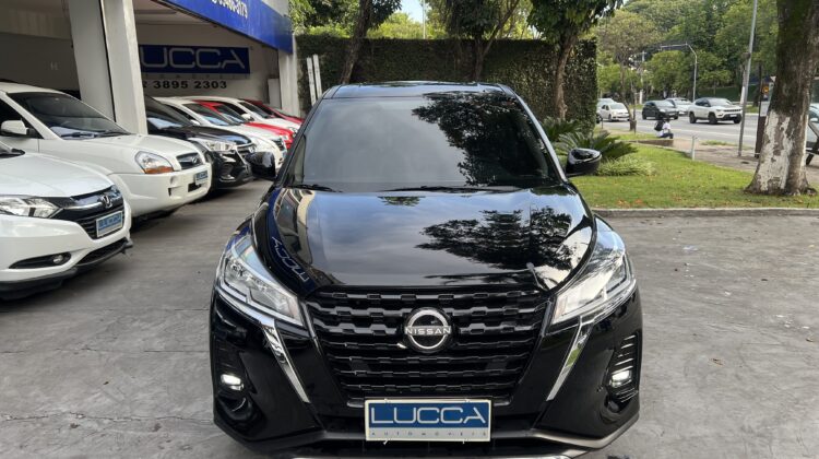 Kicks Active 1.6 Automático CVT 2024/2024 Preto Flex Completo