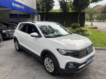 T-Cross Sense 1.0 TSI Automático 2021/2021 Branco Flex Completo