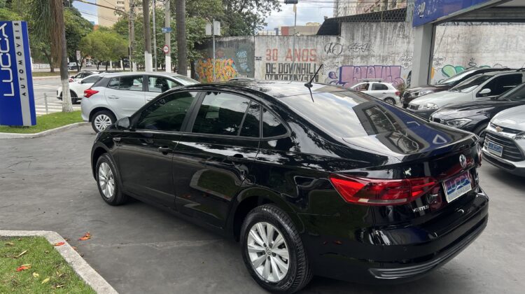 Virtus Comfortline 1.0 TSI Automático 2020 Preto Flex Completo