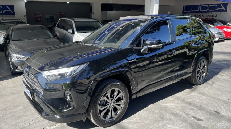RAV4 SX Hibrida 2.5 AWD Automática 2022 Preto com teto solar