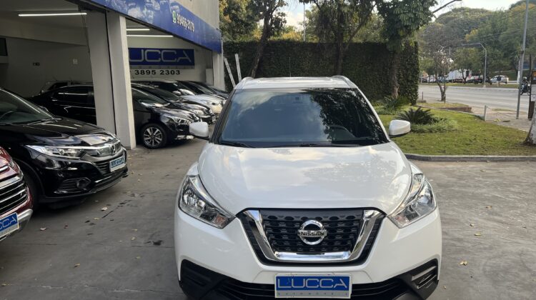 Kicks S 1.6 Automático CVT 2018 Branco Perolizado Flex Completo