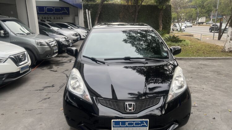 Fit LXL 1.4 Automático 2012 Preto Flex Completo