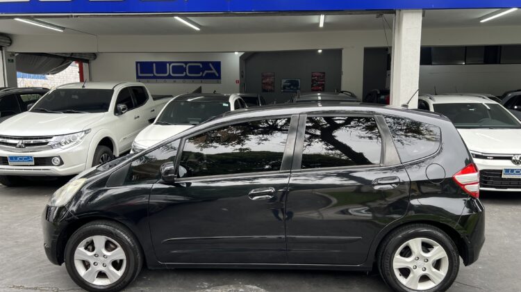 Fit 1.4 LX 2009 Preto Flex Completo