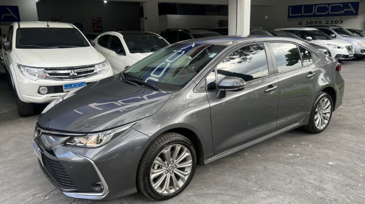 Corolla XEI 2.0 Automático 2022/2023 Cinza Flex Completo